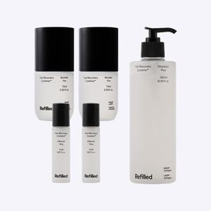 [CJ단독] 헤어토닉 부스터 프로 70mlX2 + 탈모앰플 이펙터 15mlX2 + 탈모 샴푸 380mlX1