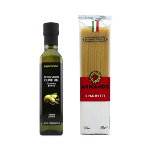 페페브루노 엑스트라버진 올리브오일 250mL + 아르만도 스파게티 500g