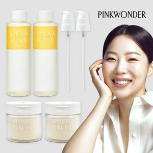 25%OFF/베스트셀러] 더블 호호바 토너 세트(호호바 토너+스프레이 + 비건패드 2세트)