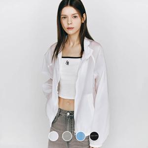 375520 여 쉬어 나일론 윈드 브레이커