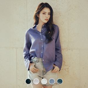 여성 여름 A라인 코튼 면 한소희 데님 핫 쇼츠 청반바지 405540