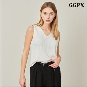 루즈핏 브이넥 니트 베스트 (GPAKT007D)