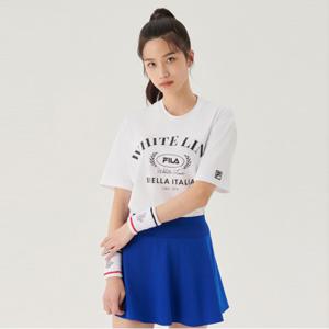 [본사 공식] 유니 테니스 그래픽 반팔티 (FS2RSG2331X_WHI)