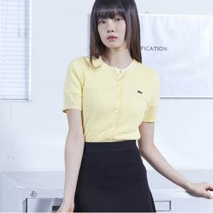 여성 미니케이블 반팔 가디건 AF014E-55G 107