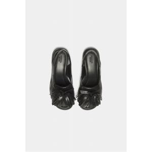 [정상가 358,000원] 폼폼 힐 샌들(black)_DG2AM25010BLK