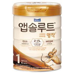 앱솔루트 명작 2FL 분유 1단계, 800g, 1개
