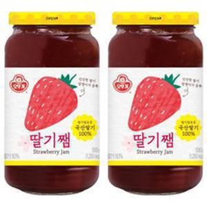 오뚜기 딸기쨈, 500g, 2개