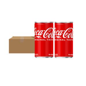 코카콜라 190ml 30캔 미니캔 탄산음료 캔음료