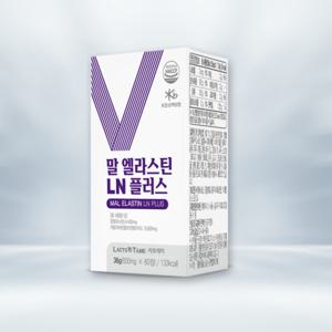말엘라스틴 3세대 플러스 저분자 어린콜라겐 펩트이드 히알루론산 비오틴 60정