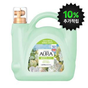 (10%캐시적립)아우라 실내건조 섬유유연제 5.7L 스모키머스크