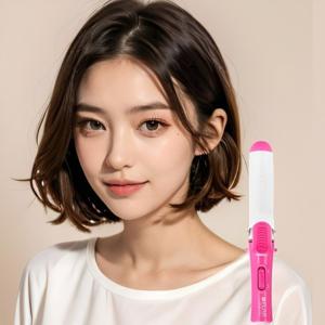 미니봉고데기 MMS-8224(32mm) 엘라 미니 PRO 웨이브 전문가용 봉고데기 MMS-8224 핑크 32mm