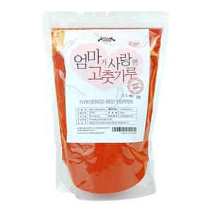 엄마가 사랑한 국산 안매운 고춧가루  500g 고운 순한맛 어린이용 떡볶이 소스용