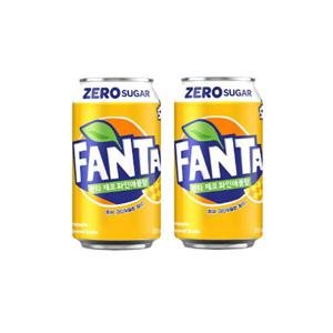 환타 제로 파인애플향 355ml x 48캔 파인