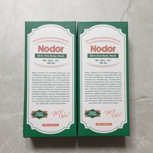 1+1 노도르 올인원 바디워시 460ml - 헤어 페이스 바디 체취 악취 케어