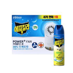 (임박재고특가) 에프킬라 리퀴드 파워플러스팬+무향리필 45일x3 + 시트러스 500ml