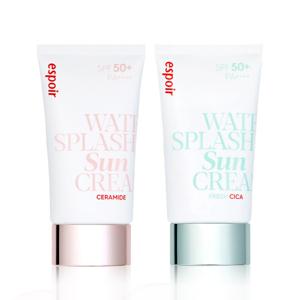 에스쁘아 워터 스플래쉬 선크림 60ml SPF50+ PA++++ 톤업 속광 선크림/화장 잘 먹는 선크림