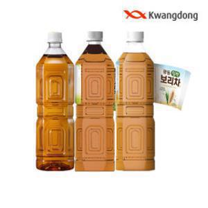 (골라담기) 광동 인기 차음료 1.5L 12입 (옥수수수염차 / 헛개차 / 밀싹 보리차)