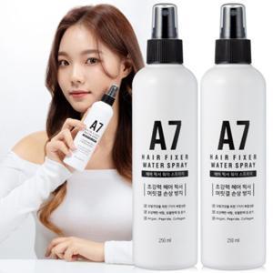 A7 헤어픽서 앞머리 볼륨 헤어스프레이 워터 250mlX2개