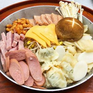 햄폭탄 부대찌개 이태원 햄가득 부대전골 부대찜 밀키트 햄폭탄 이태원 부대찌개 1.2kg 1팩