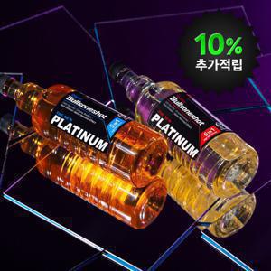 (1+1행사)(NEW)불스원샷 플래티넘 연료첨가제 5in1 500ML 2종택1(휘발유 경유)