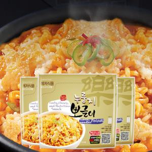 범푸드24 야전식량 전투식량 간편식 누룽지 뽀글이 10개