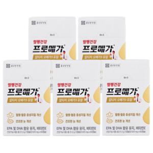 종근당건강 프로메가 알티지 오메가3 듀얼 5박스(300캡슐)