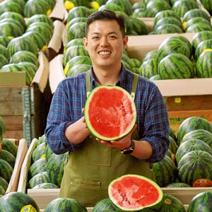 (신선집중) 20%+20%/고당도 하우스 스윗수박 7kg