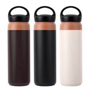 지니유니 이중진공 핸들러 아이스프로텍터 얼음쏟음 방지 보온보냉 스텐 텀블러 450ml 1+1