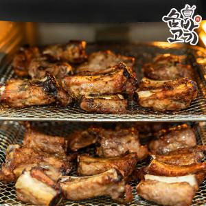 고기중량 95%이상 한입쏙 시즈닝 쪽갈비 550g(2인분)/3팩이상 구매시 1팩 + 디핑소스 2개 추가증정