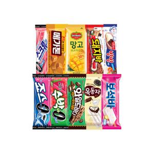 죠스바 수박바 보석바 메가톤바 옥동자 등 바류 10종 30개 골라담기