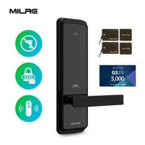 (20%할인+GS25 5천원권) 밀레 무타공 스마트 디지털도어락 ME-M57S/ 현관문 아파트 카드 번호키 (6/17부터~)