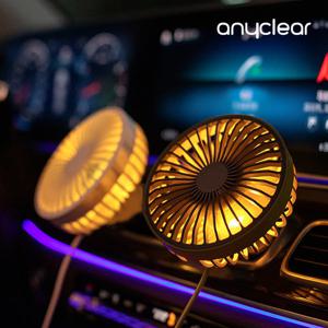 애니클리어 차량용 송풍구 USB 선풍기 거치식 에어 쿨링팬 써큘레이터 PDB-ACF10