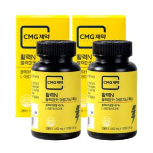 활력N 블랙마카 아르기닌 맥스 2병(240정) 4개월분 아연 흑마늘 야관문 녹용 홍삼 함유