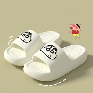 1+1 신상 짱구 거실화 슬리퍼 층간소음 실내화 거실용/손님용