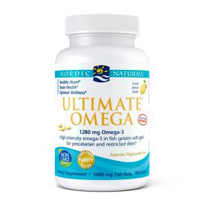 (오플닷컴) 얼티메이트 오메가3 피쉬 젤라틴 1280 mg EPA 650 / DHA 450 레몬 180 소프트젤 빠른직구