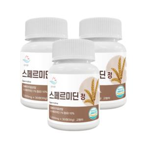 순수한줌 스페르미딘 3병(90정) 오토파지 효모 스퍼미딘 NMN
