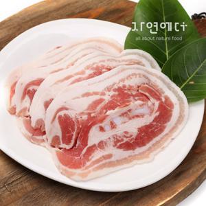 냉동 압도적 고소함 한돈 꽃대패 삼겹살 400g
