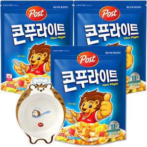 콘푸라이트 600gX3개+시리얼볼 증정 : 당일발송 ~