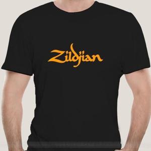 블랙팬서 남성 코튼 블랙 티셔츠 ZILDJIAN 심벌즈 드럼 드러머 GIUTAR 음악 터키어 힙합 단순 스 플라이 싱