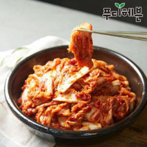 (신선집중) 국내산 마늘 듬뿍 명동 칼국수 겉절이 골드 김치 2kg(6월20일 단하루)2세트구매시 칼국수증정