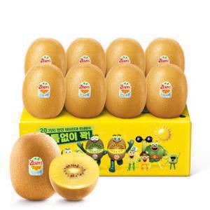 (신선집중) 5%/ 제스프리 왕 슈퍼점보 골드키위 개당180g내외 1.8kg 공식인증 맛젤