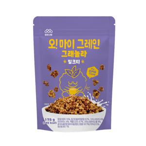 엄마사랑 오마이그레인 그래놀라 밀크티 175g