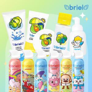 브리엘 유아 버블클렌저 200ml/300ml대용량/슬라임/로션/크림
