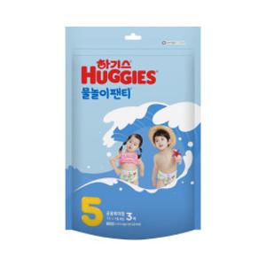 유한킴벌리 물놀이팬티 방수기저귀 공용 특대형 5단계 3P