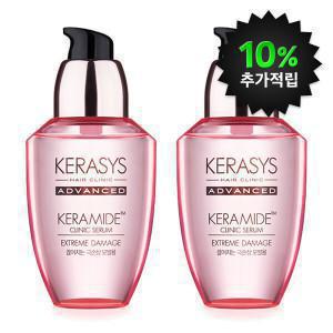 (10%캐시적립)케라시스 극손상 세럼70ml 2개 (어드밴스드 극손상 클리닉)