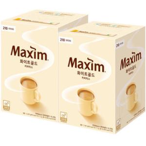 맥심 화이트 골드 210T X 2 / 총 420T
