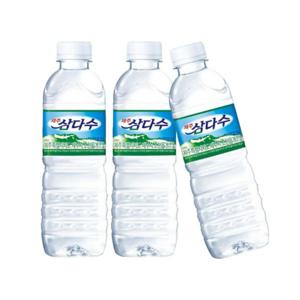 작은생수 삼다수500ml 삼다수500 제주삼다수500mlX30개 삼다수500cc 유라벨무라벨랜덤 휴대용생수 미니생수