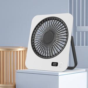 1+1 슬림디자인 무소음  선풍기  USB 무선 접이식 미니 데스크팬