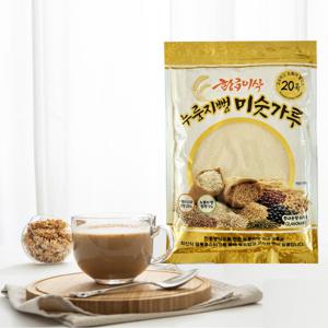 황금이삭 누룽지뻥 시리얼 미숫가루 600g 20곡 선식 블랙푸드 검은콩 흑임자 흑미 2+1행사중 6월30일까지