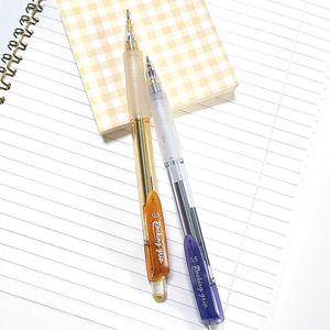 모음 0.5mm 투명 노크 겸용 흔들이 샤프 노크 흔들어 샤프 중학생 고등학생 초등학생 문구 학용품